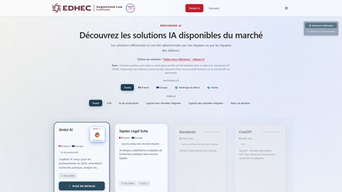 Benchmark AI Screenshot